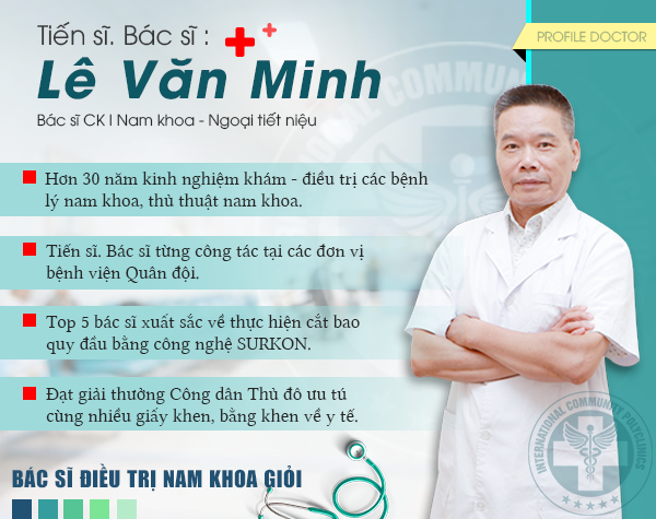 Bác sĩ CKI Nam học – Tiết niệu Lê Văn Minh