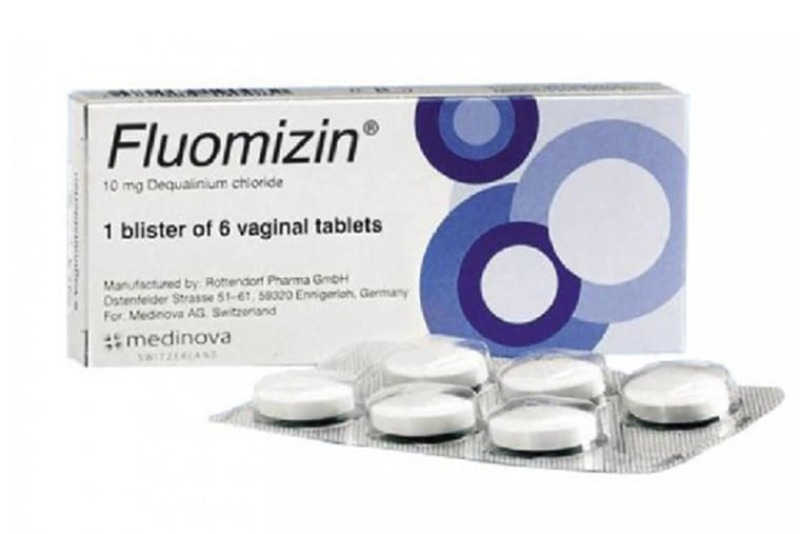Thuốc Fluomizin có chứa dequalinium chloride có tác dụng kháng khuẩn rất tốt