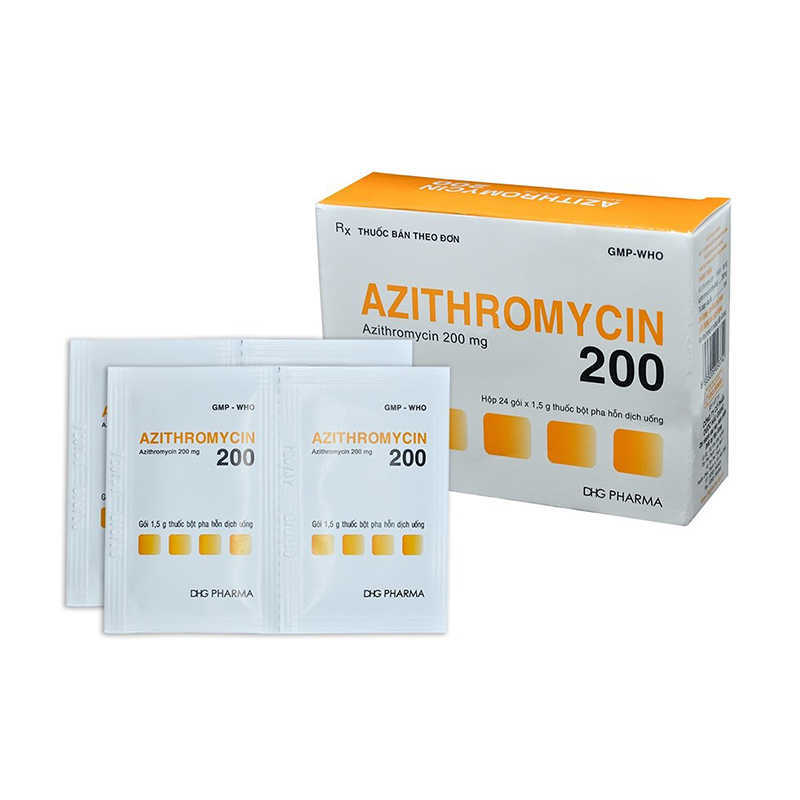 Thuốc kháng sinh Azithromycin điều trị viêm niệu đạo rất hiệu quả
