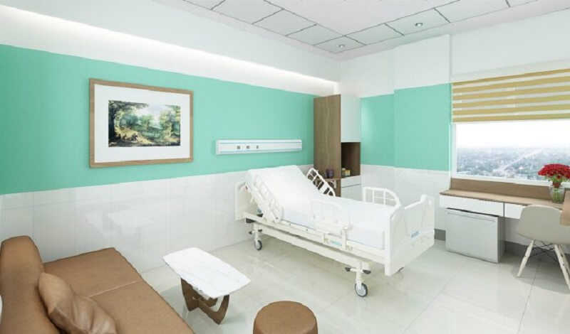 Bệnh viện khang trang, sạch sẽ