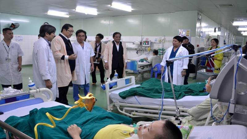 Cơ sở sạch sẽ, hiện đại