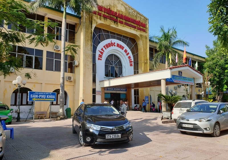 Bệnh viện được thành lập từ những năm 1985