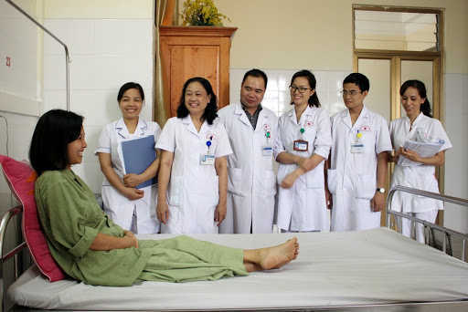 Đội ngũ các bác sĩ tại bệnh viện Đa khoa tỉnh Quảng Ninh
