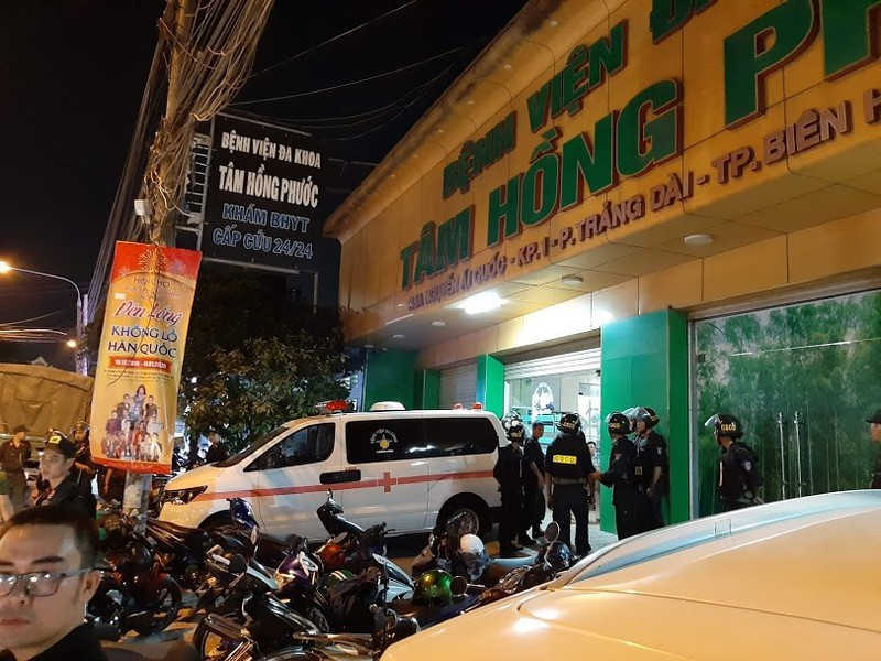 Thông tin liên hệ với bệnh viện Tâm Hồng Phước
