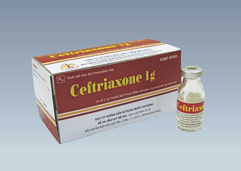 Chữa viêm bàng quang bằng thuốc Ceftriaxone