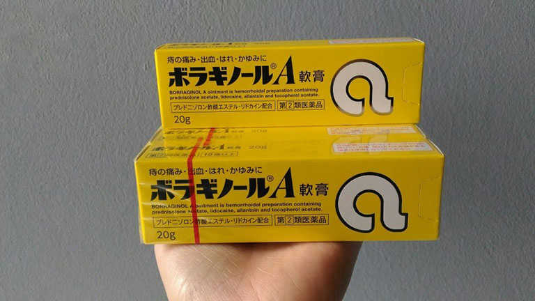 Thuốc bôi trĩ chữ A của Nhật Bản