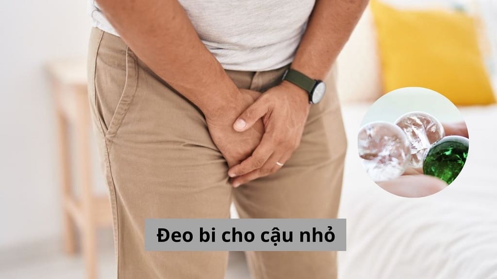 Đeo bi cho cậu nhỏ