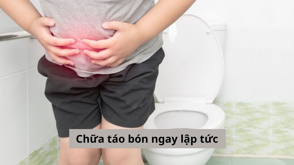 Chữa táo bón ngay lập tức