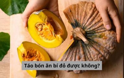 Gỡ rối thắc mắc: Táo bón ăn bí đỏ được không?