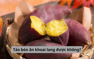 Giải đáp thắc mắc: Táo bón ăn khoai lang được không?