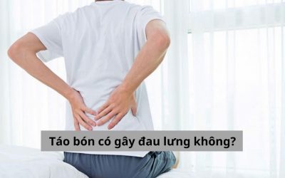 [Giải đáp thắc mắc] Táo bón có gây đau lưng không?