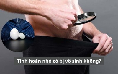 Tinh hoàn nhỏ có bị vô sinh không? – Lời giải đáp từ chuyên gia