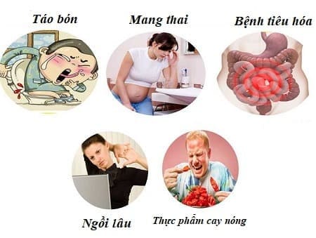 Nguyên nhân dẫn đến bệnh trĩ