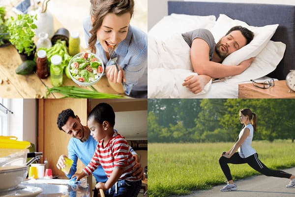 Thiết lập thói quen sinh hoạt lành mạnh
