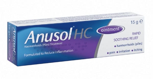 Anusol - HC: Thuốc bôi hỗ trợ điều trị nứt kẽ hậu môn